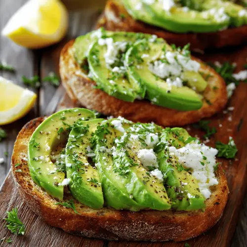 Avocado Toast Recipe