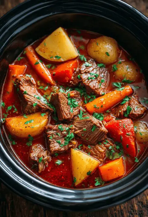 Beef Stew Recipe Crock Pot