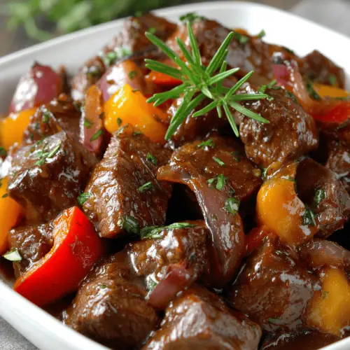 Beef Tips Recipe