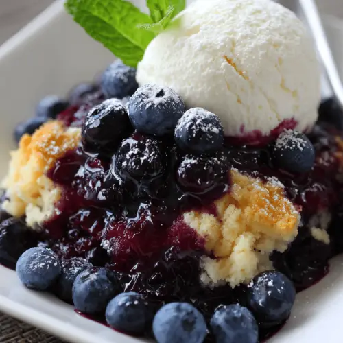 Blueberry Cobbler Recipe