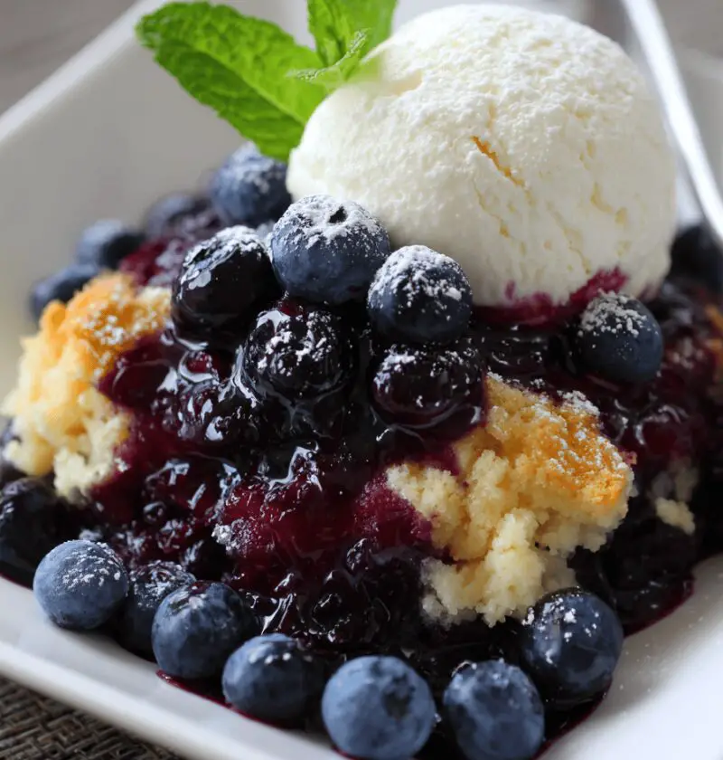 Blueberry Cobbler Recipe