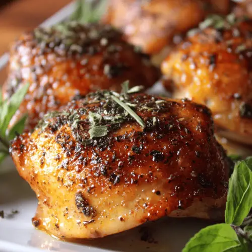 Boneless Skinless Chicken Thigh Recipe