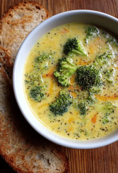 Broccoli Cheddar Soup Recipe