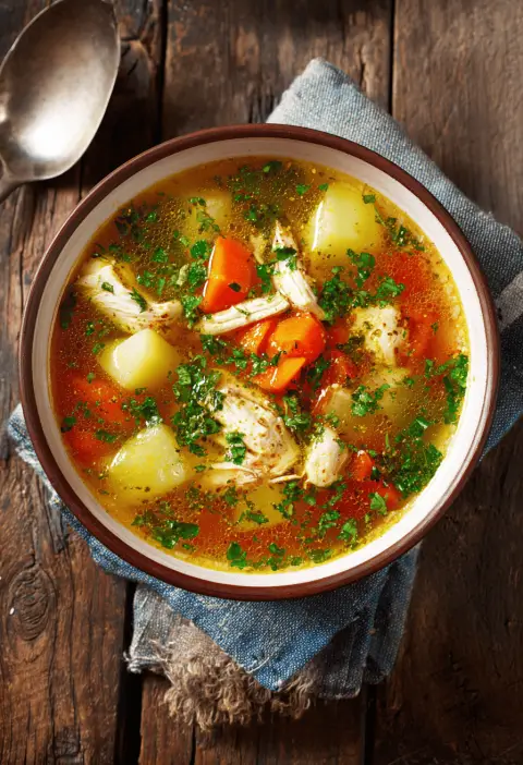 Caldo De Pollo Recipe