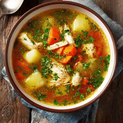 Caldo De Pollo Recipe