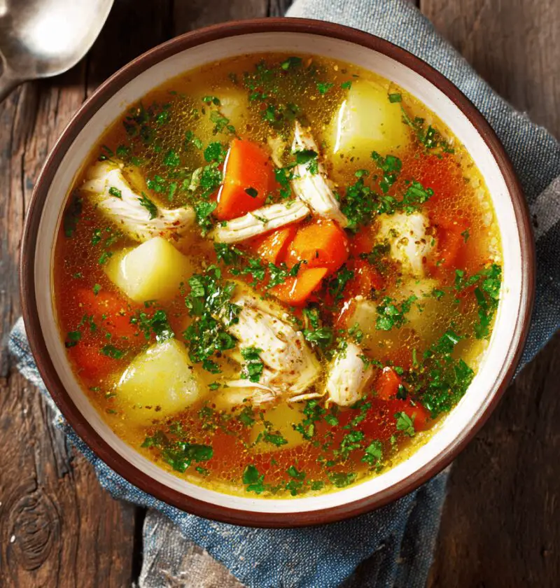 Caldo De Pollo Recipe