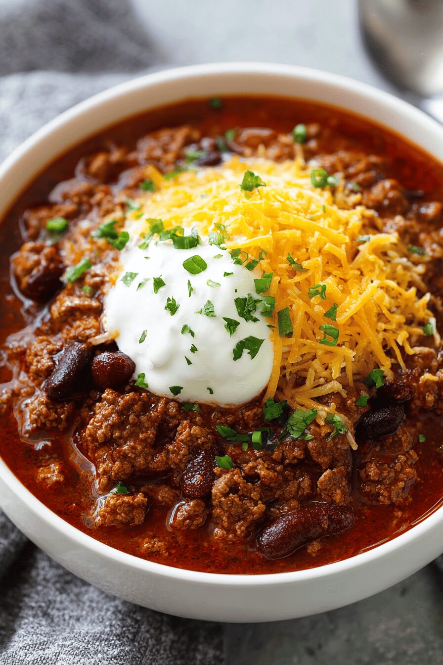Chili Recipe Chili – Then and Now Recipes