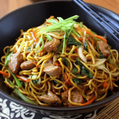 Chow Mein Recipe