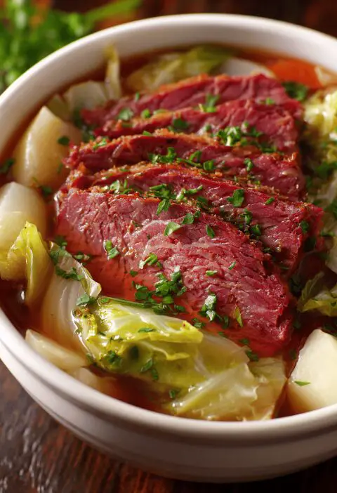 Corned Beef And Cabbage Recipe