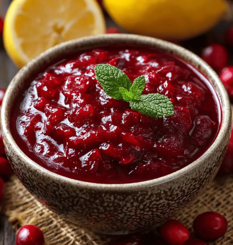 Cranberry Sauce Recipe