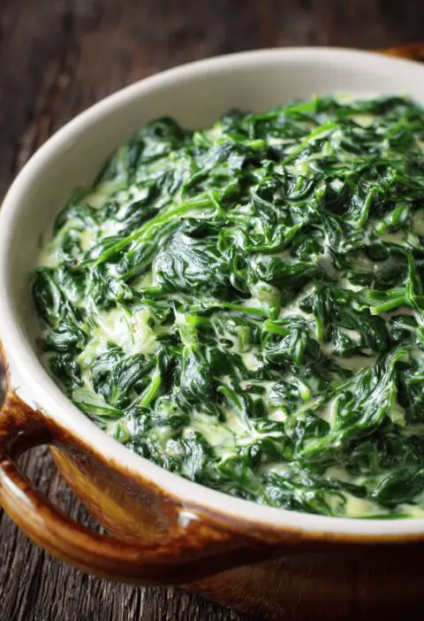Creamed Spinach Recipe