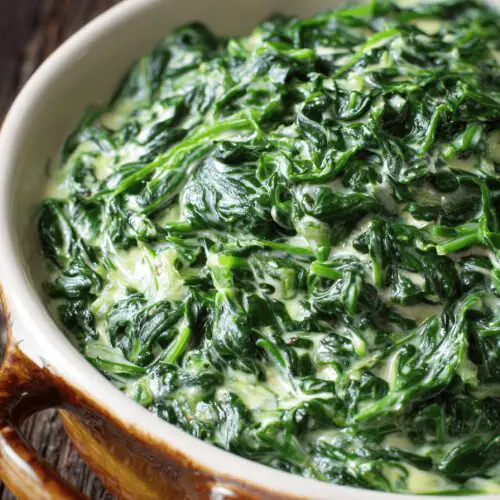 Creamed Spinach Recipe