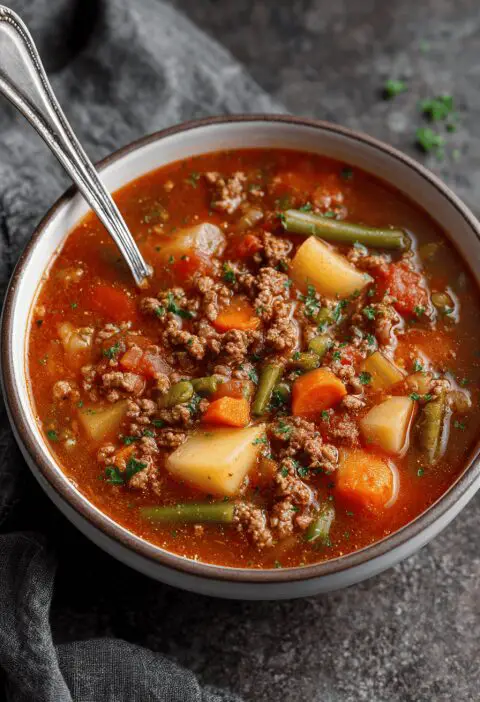 Hamburger Soup Recipe