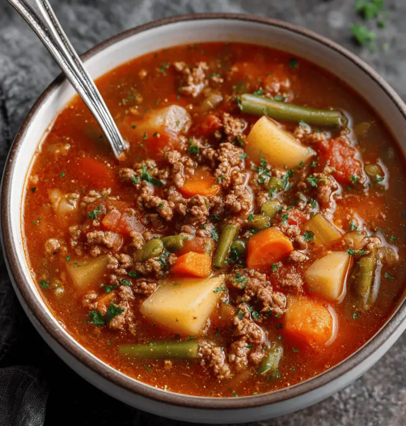 Hamburger Soup Recipe