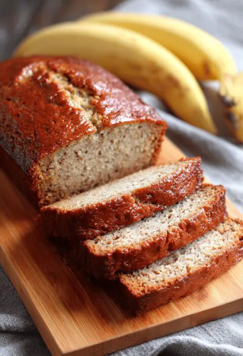 Healthy Banana Bread Recipe