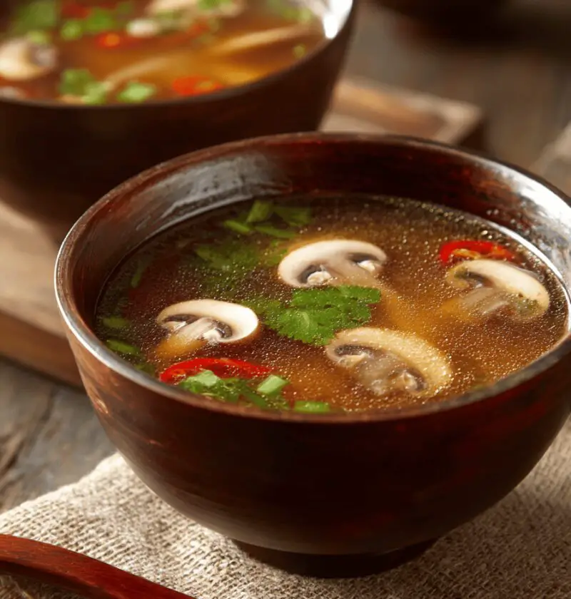 Hot And Sour Soup Recipe