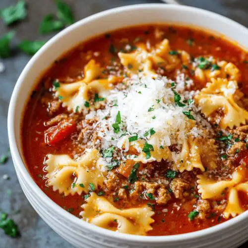 Lasagna Soup Recipe