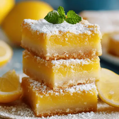 Lemon Bars Recipe