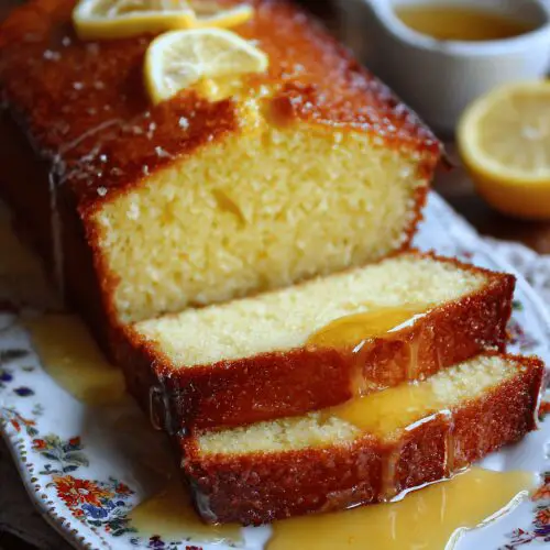 Lemon Pound Cake Recipe