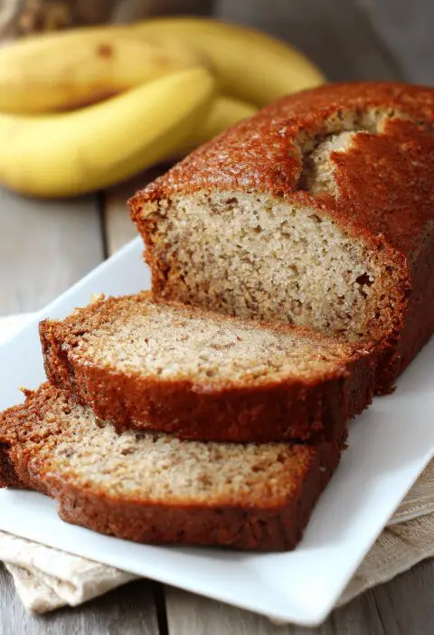 Moist Banana Bread Recipe