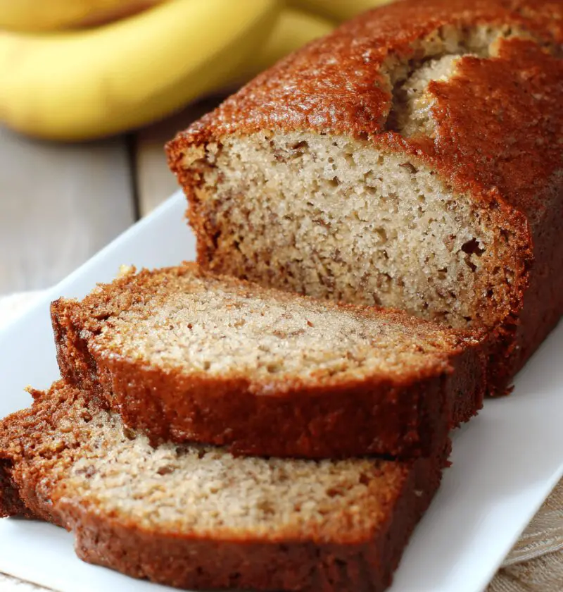 Moist Banana Bread Recipe