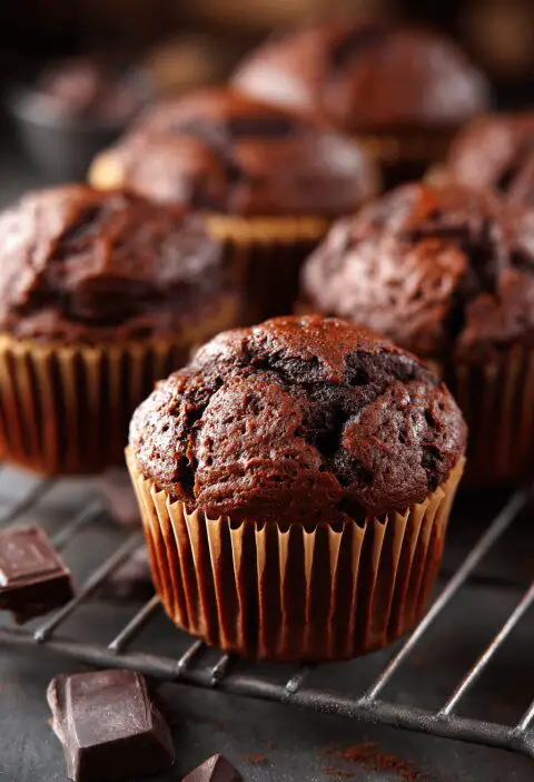Olympics Chocolate Muffins Recipe
