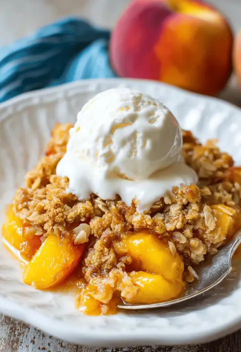 Peach Crisp Recipe