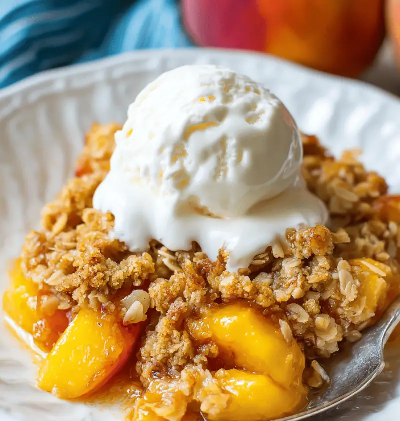 Peach Crisp Recipe
