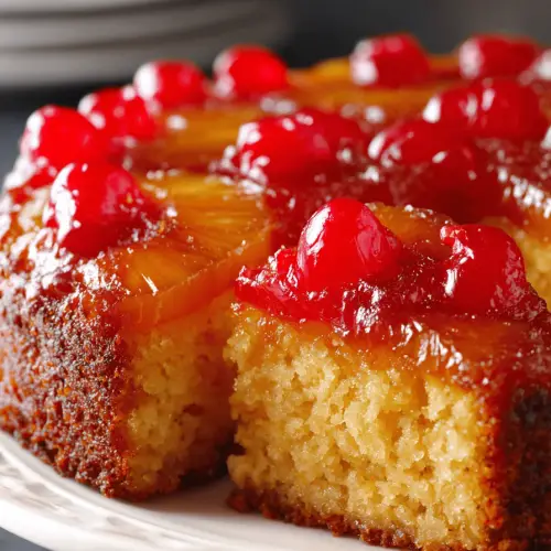 Pineapple Upside Down Cake Recipe