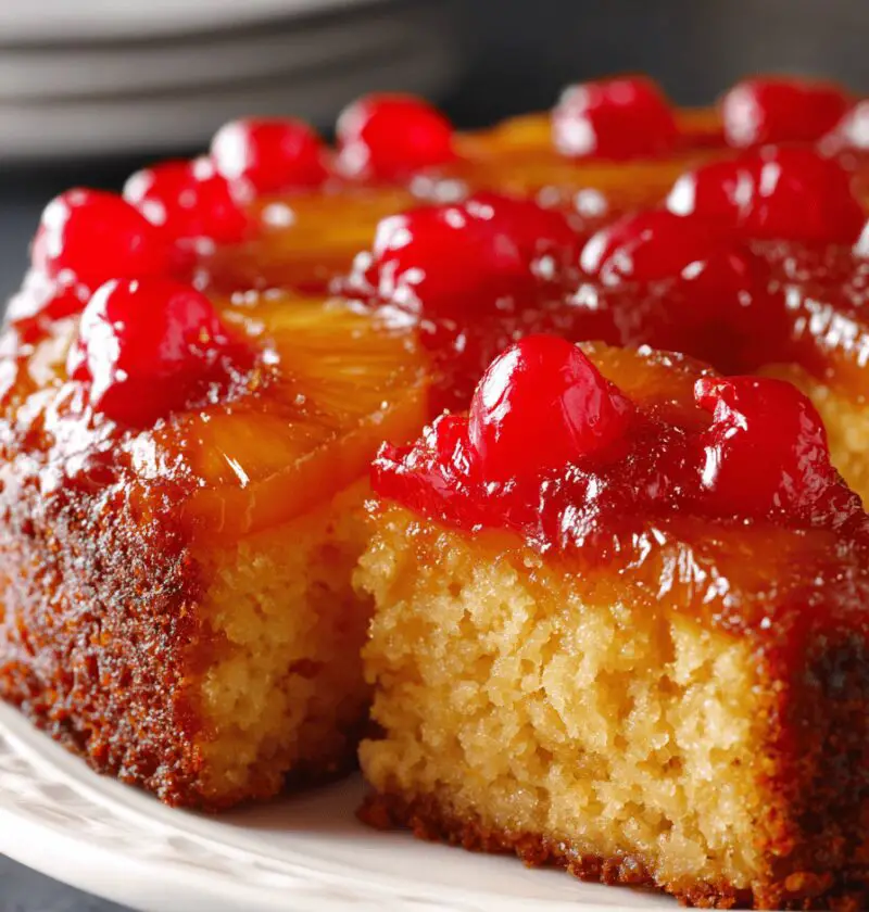 Pineapple Upside Down Cake Recipe