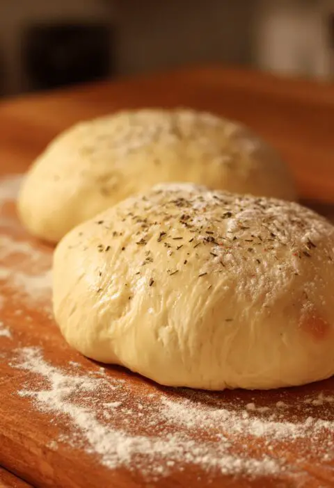 Pizza Dough Recipe Food