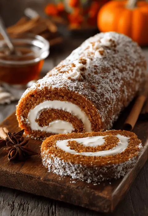 Pumpkin Roll Recipe
