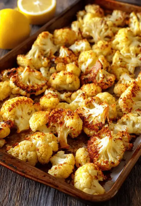 Roasted Cauliflower Recipe