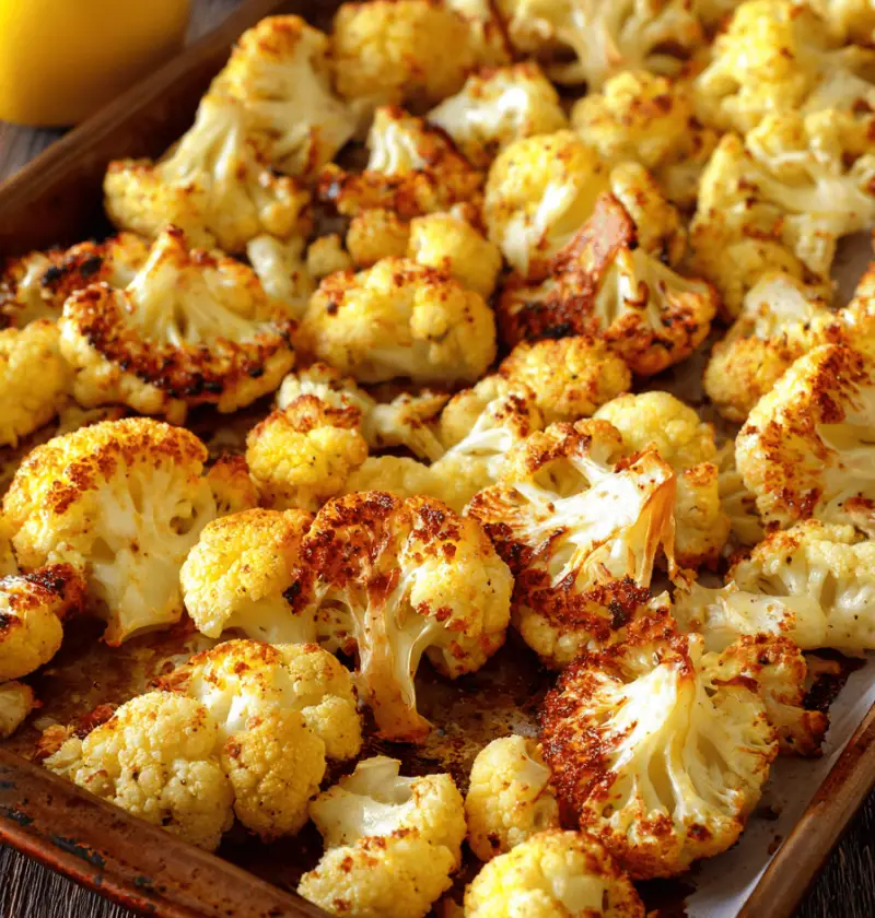 Roasted Cauliflower Recipe
