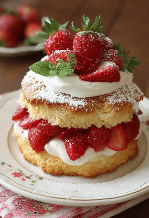 Strawberry Shortcake Recipe
