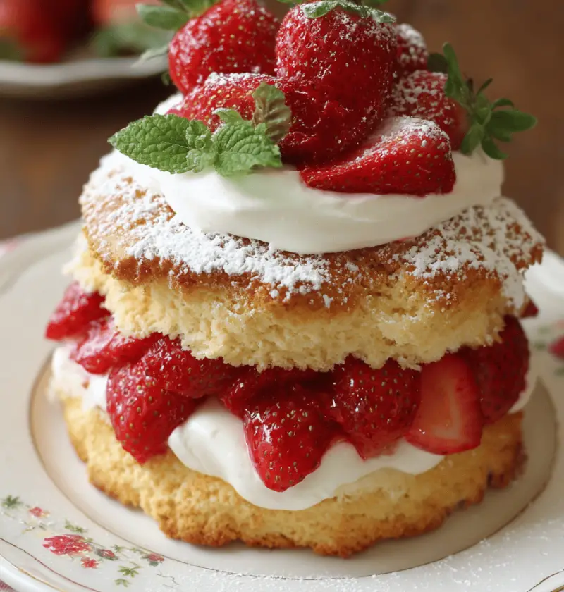 Strawberry Shortcake Recipe