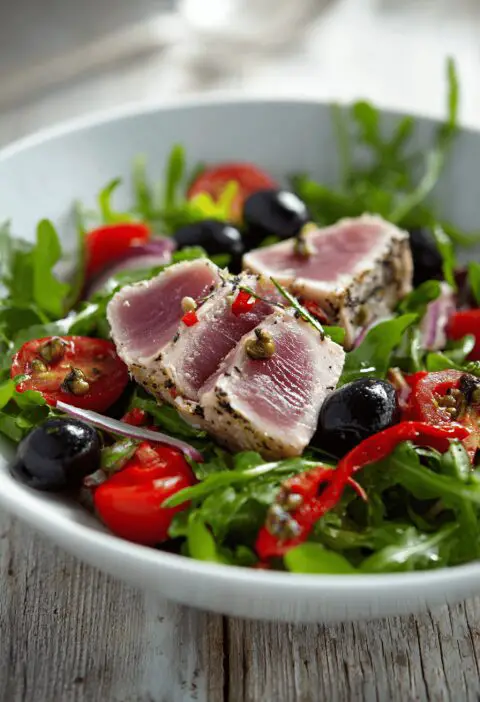 Tuna In A Salad Recipe