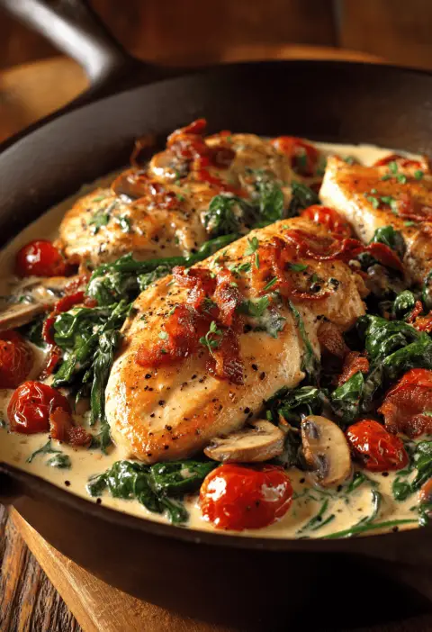 Tuscan Chicken Recipe