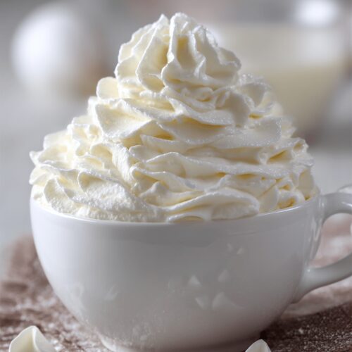Whipped Cream Recipe