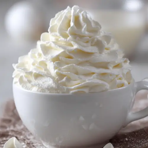 Whipped Cream Recipe