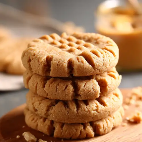 3 Ingredient Peanut Butter Cookies Recipe