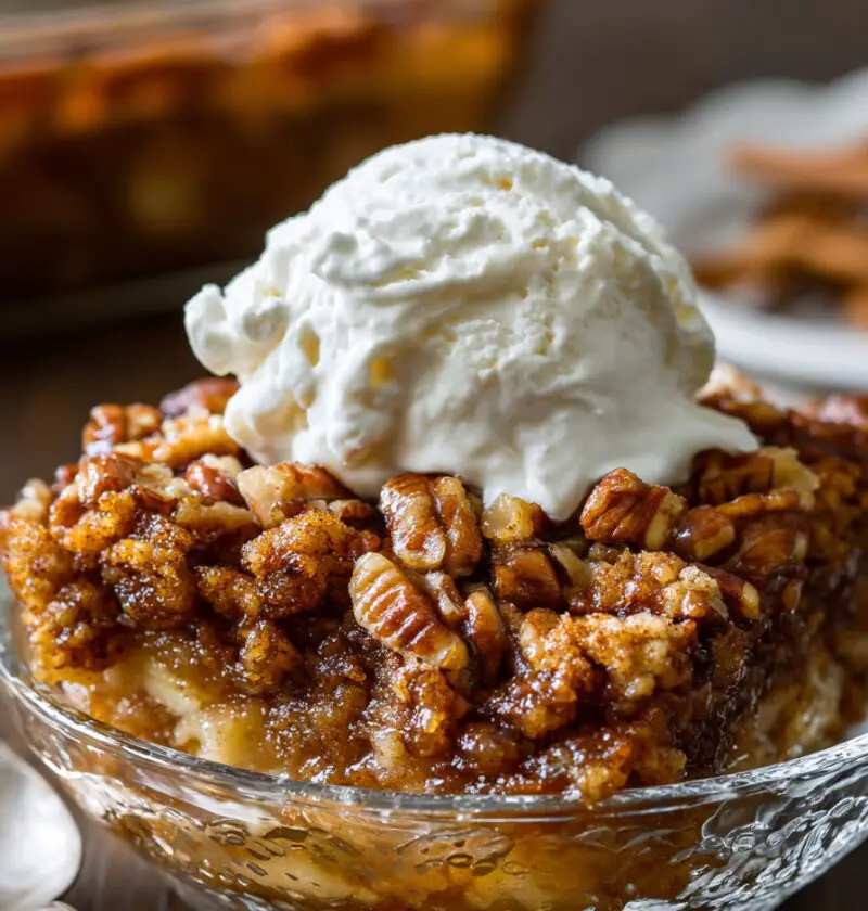 Apple Spice Dump Cake Recipe