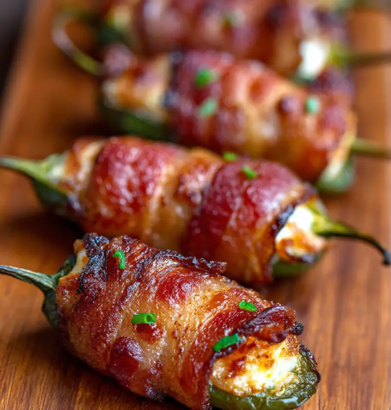 Bacon Wrapped Jalapeño Poppers Recipe