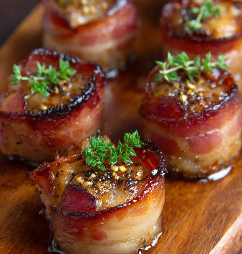 Bacon Wrapped Water Chestnuts Recipe