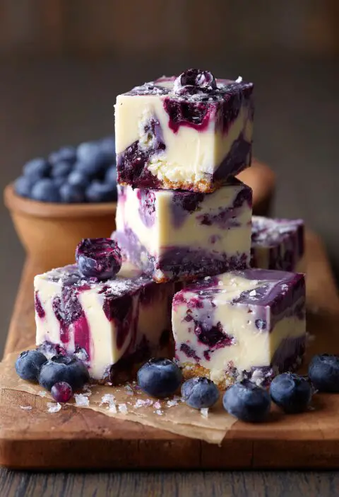 Blueberry Cheesecake Fudge Recipe