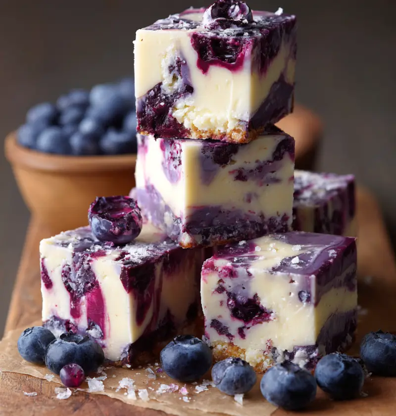 Blueberry Cheesecake Fudge Recipe