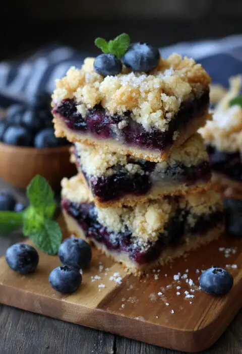 Blueberry Crumb Bars Recipe