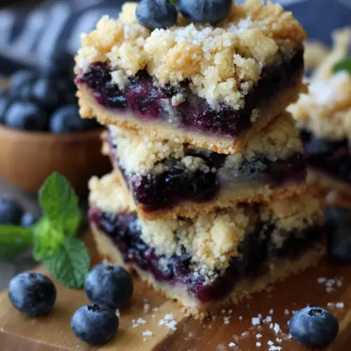 Blueberry Crumb Bars Recipe