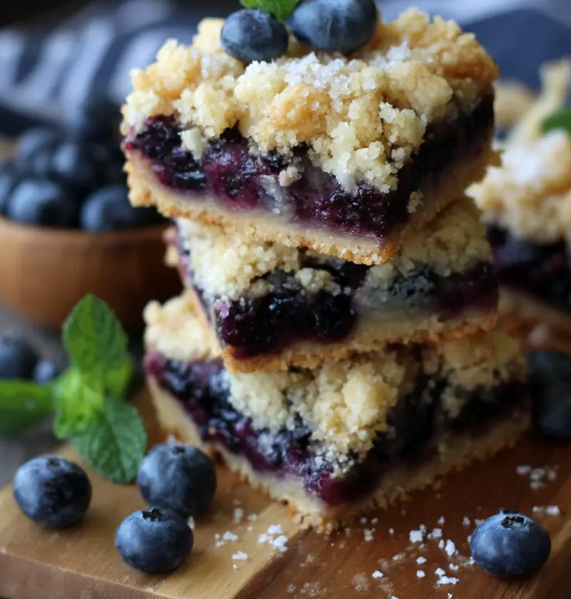 Blueberry Crumb Bars Recipe