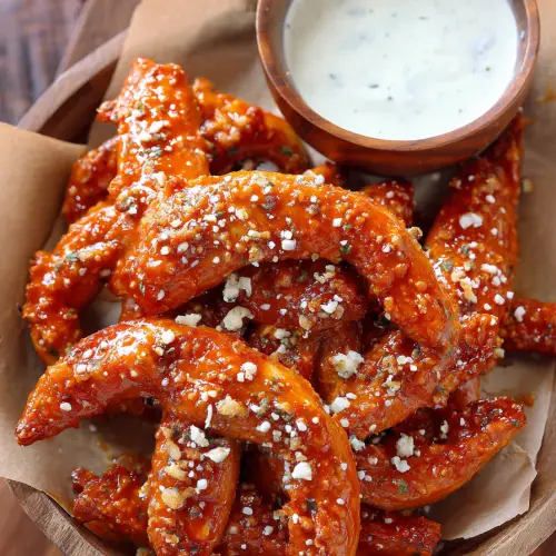 Buffalo Wing Pretzels Recipe